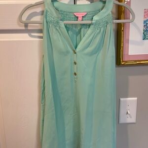 Lilly Pulitzer Sleeveless Top with Button Detail